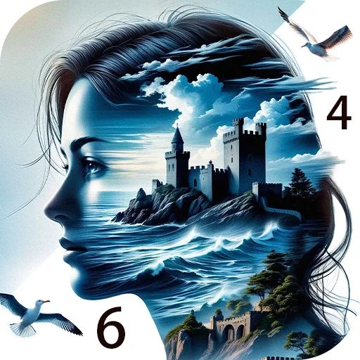 Game icon for Abstract Surreal Coloring Game by Special Coloring Studio